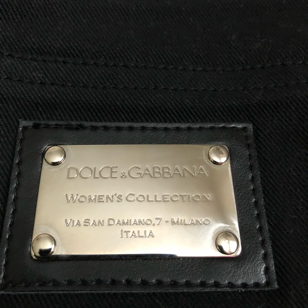 Dolce & Gabbana Black Denim Jeans!